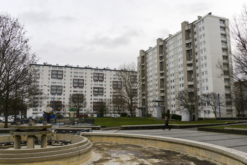 Batiments, Quartier des navigateurs, Choisy le Roi, Orly, 94, Val de Marne